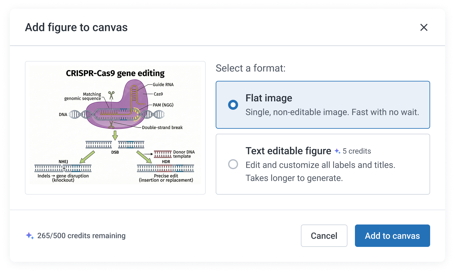 Text editability before